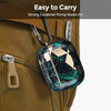 AirPods 3rd Generation 2021 Marble Case|Full Body Protective Cover with Keychain| Green & Gold