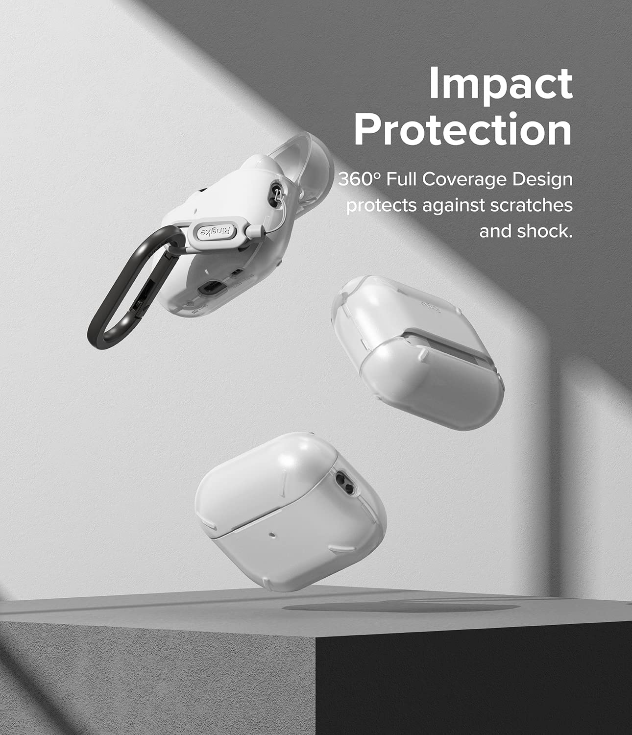 Layered Case Designed for AirPods Pro (2nd) | Matte Clear