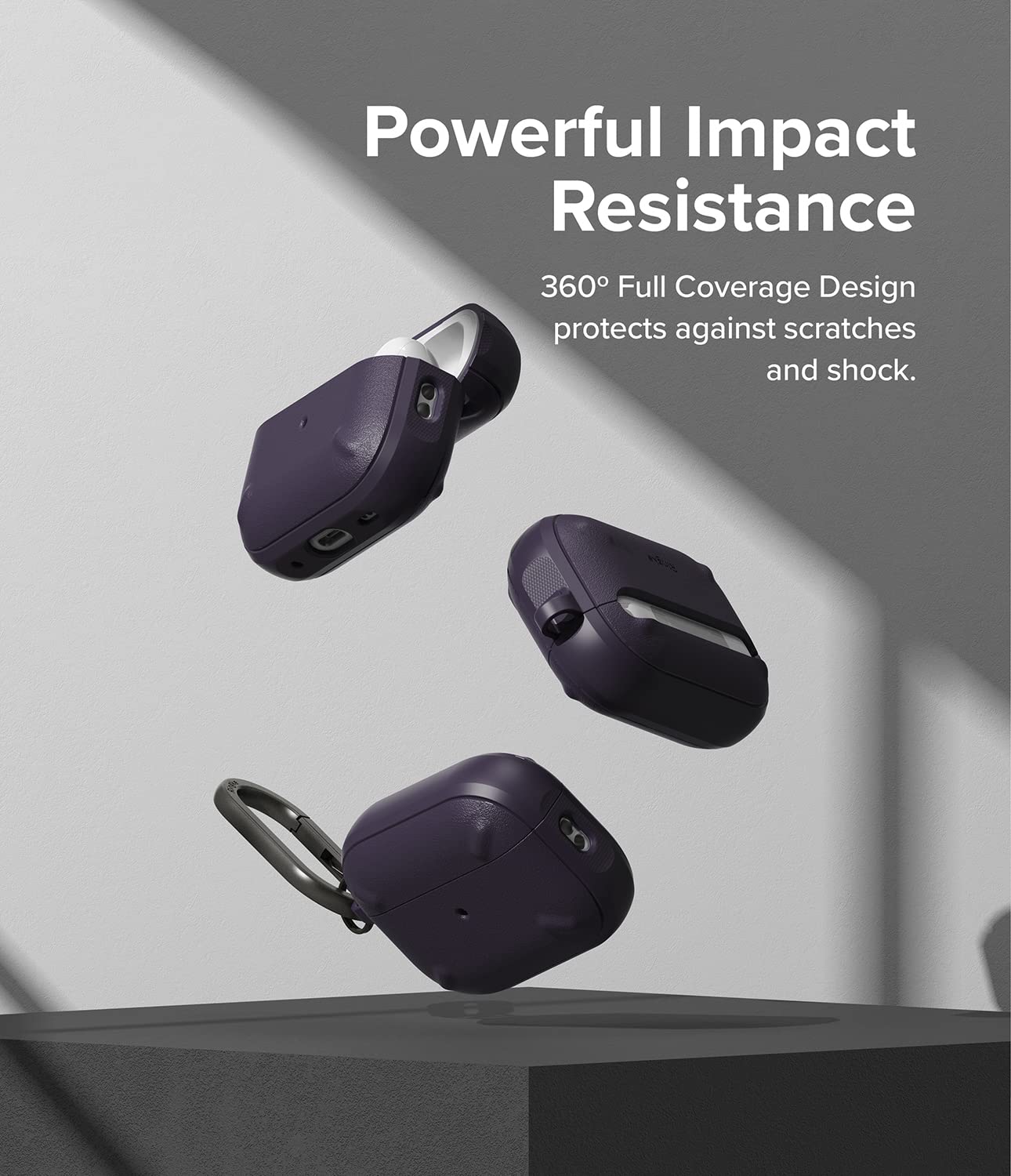 AirPods Pro  2nd  Case Cover | Onyx Series | Deep Purple