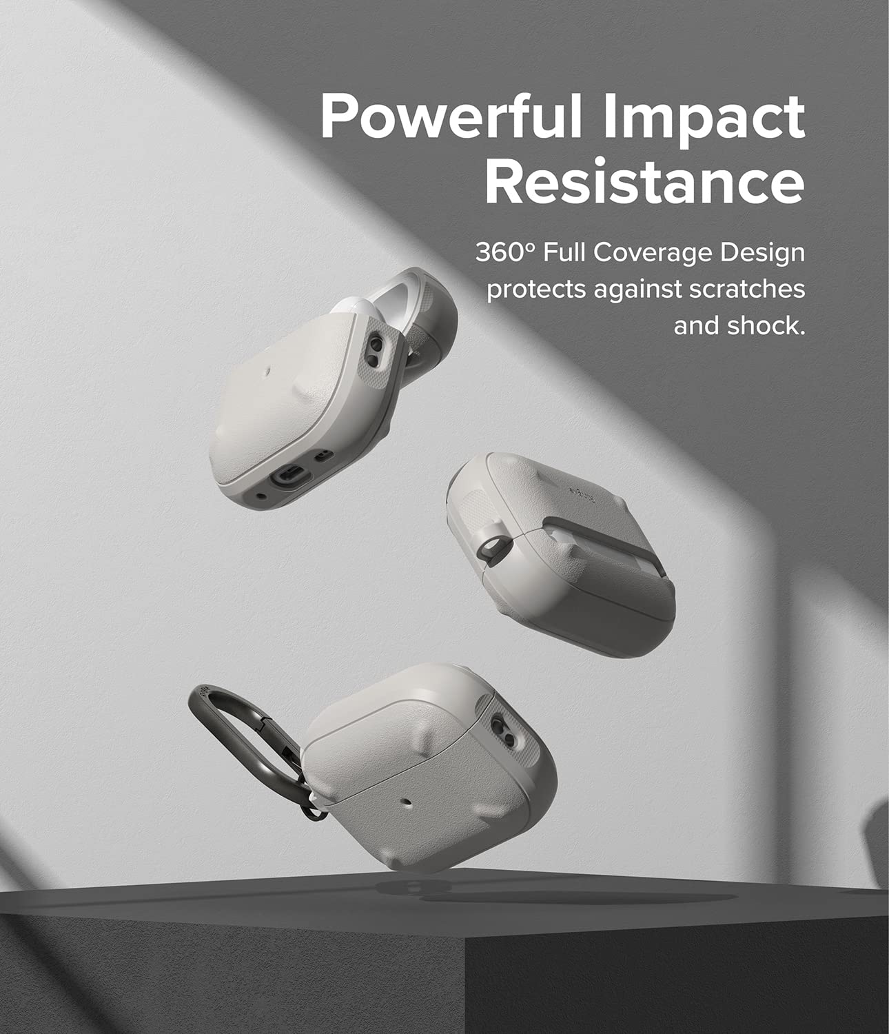 AirPods Pro  2nd  Case Cover | Onyx Series | Warm Gray