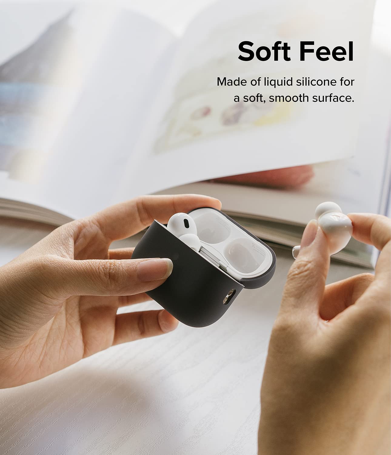 AirPods Pro  2nd  Case Cover | Silicone Series | Midnight Blue