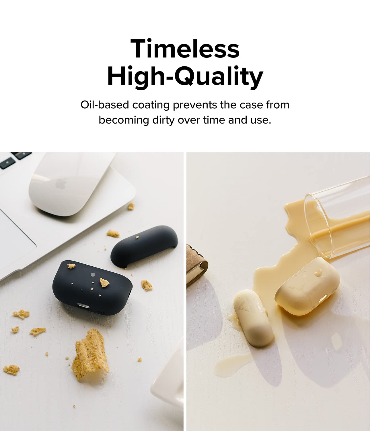 AirPods Pro  2nd  Case Cover | Silicone Series | Midnight Blue