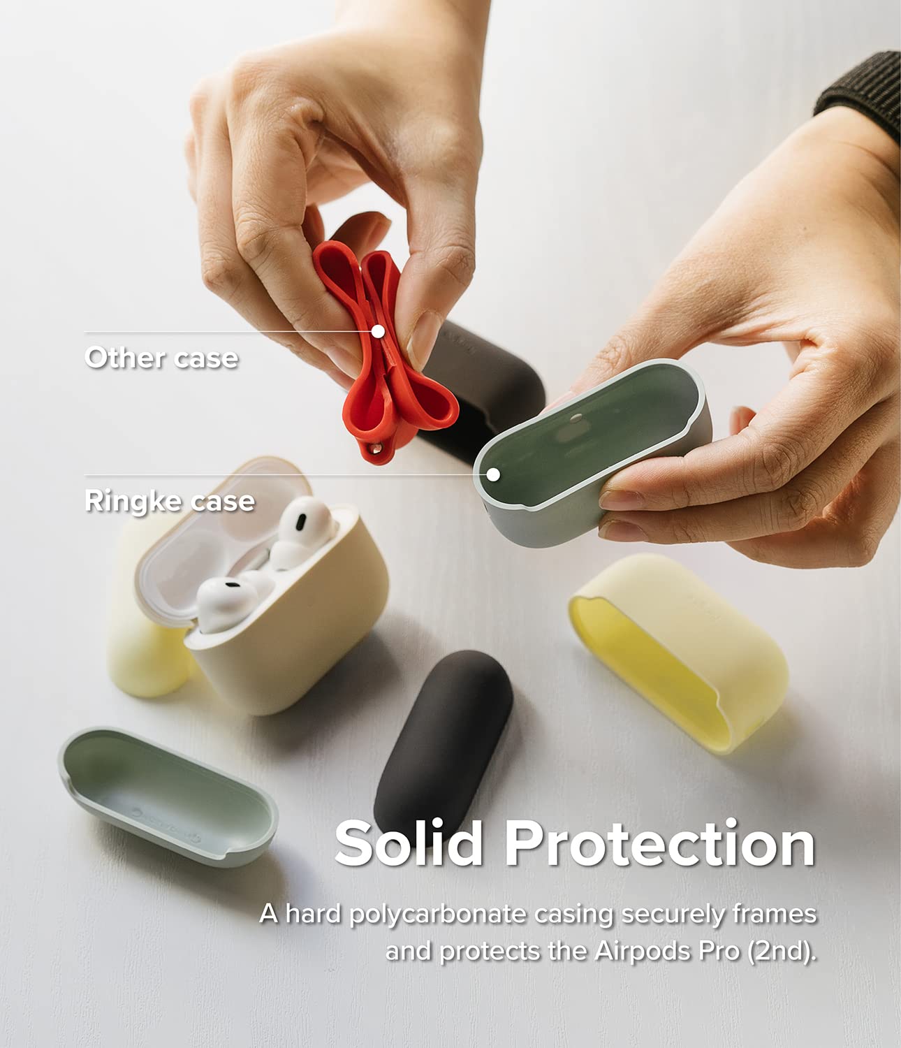 AirPods Pro  2nd  Case Cover | Silicone Series | Mellow Yellow