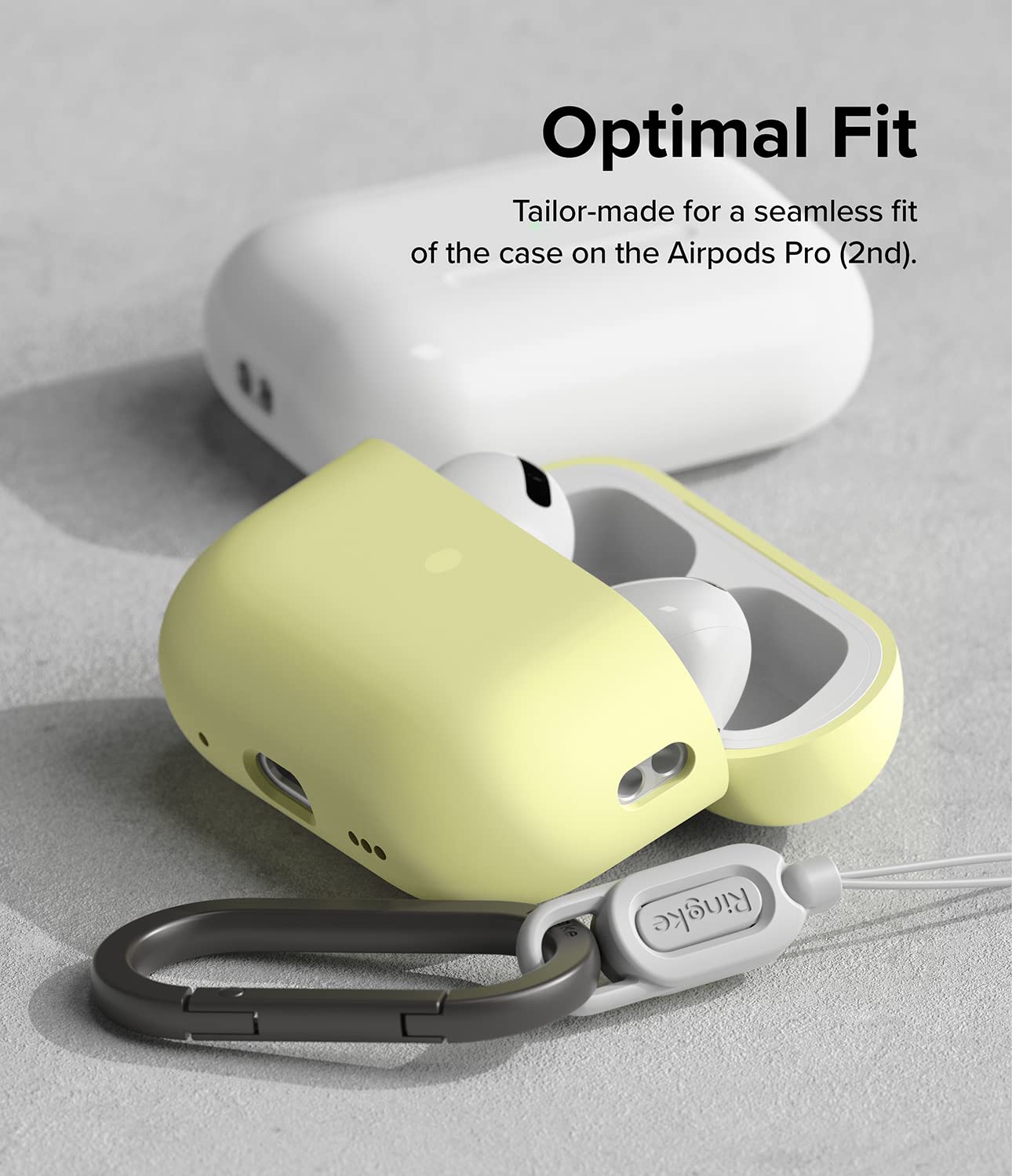 AirPods Pro  2nd  Case Cover | Silicone Series | Mellow Yellow
