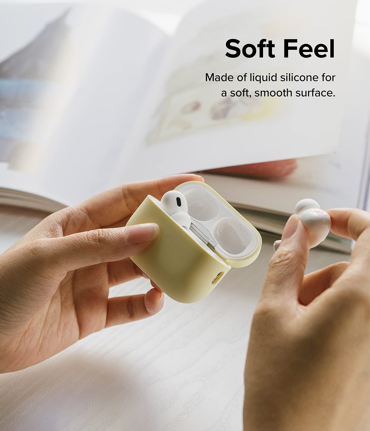 AirPods Pro  2nd  Case Cover | Silicone Series | Mellow Yellow