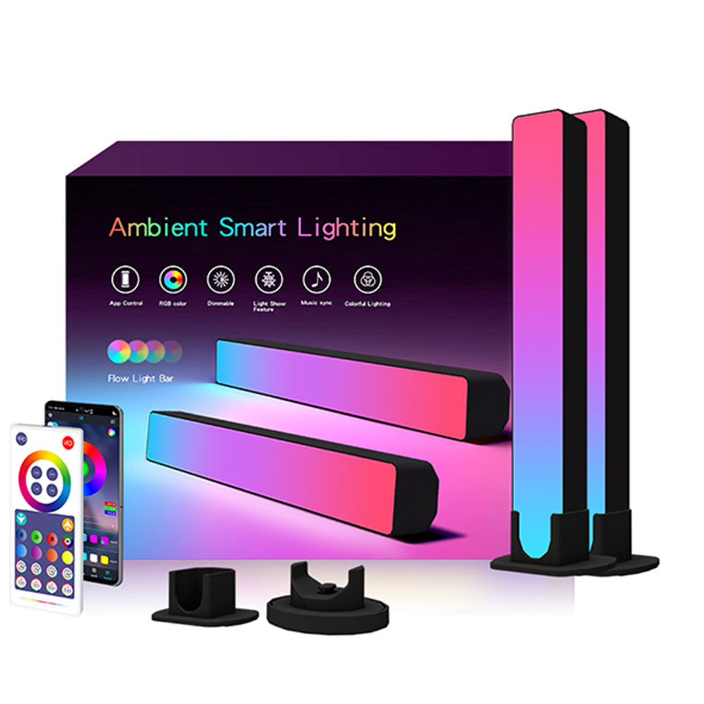 Smart LED Light Bar, RGB Ambiance Backlight with 12 Scene Modes and Music Modes for Lamp for Gaming, PC, TV, Room Décor