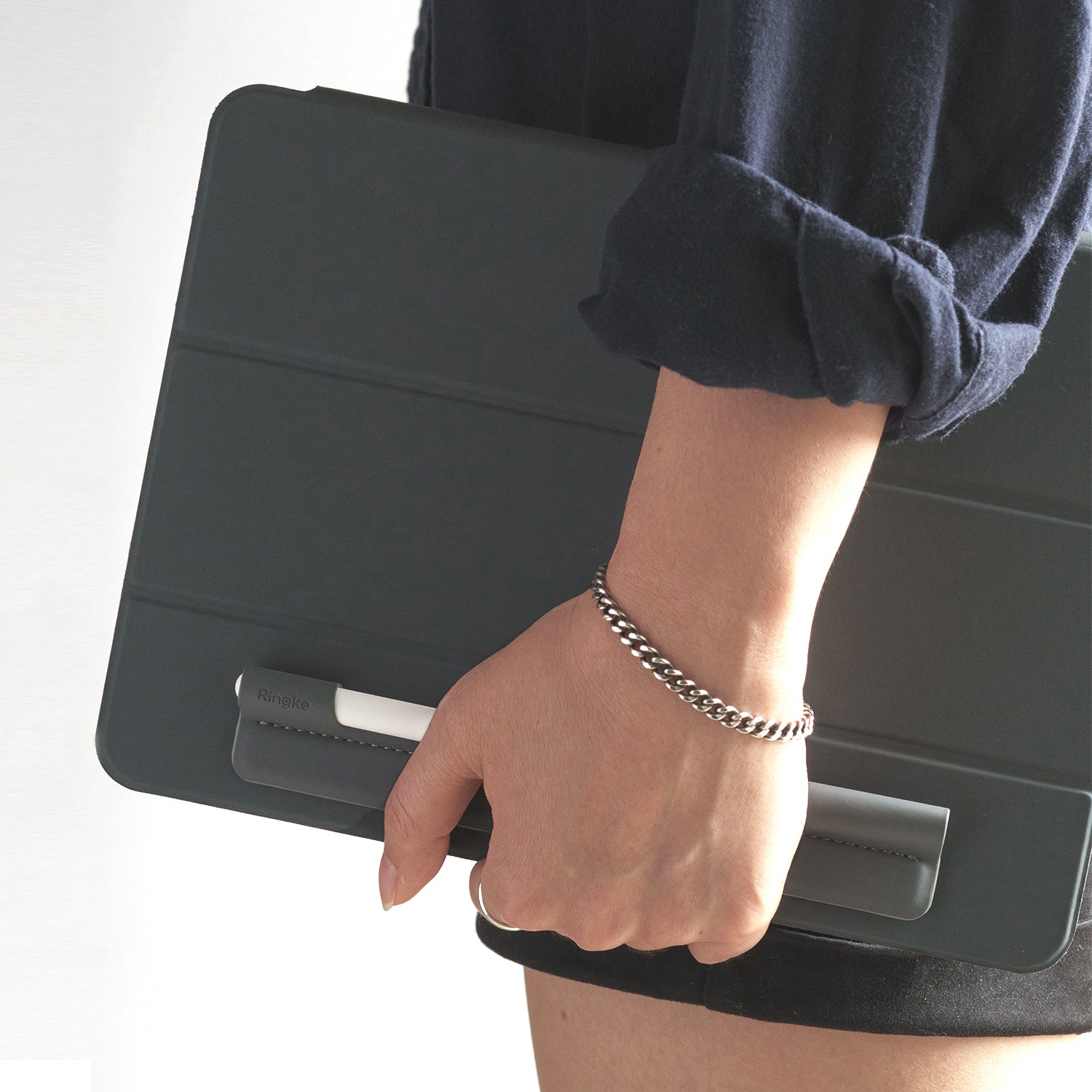 Pen Sleeve |Apple Pencil (1st and 2nd Gen) Holder | Gray