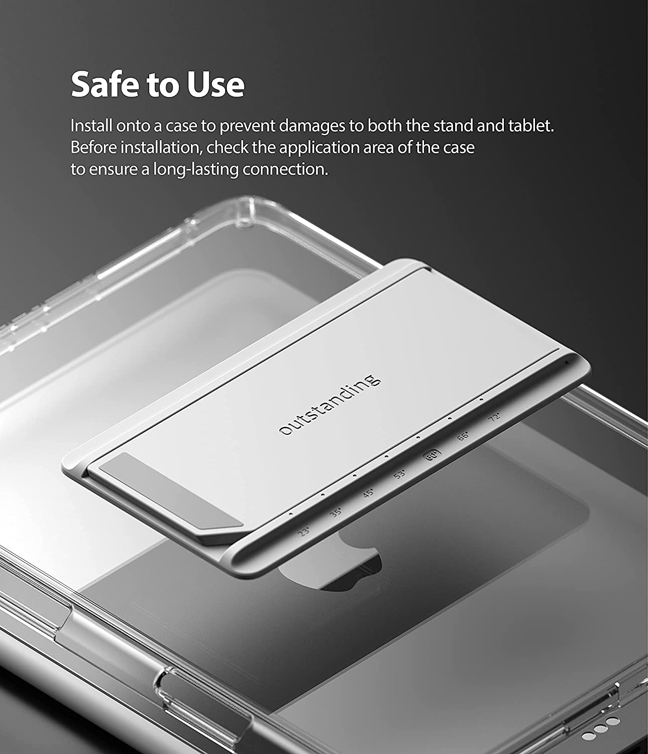 Outstanding Universal Tablet Stand| Light Gray