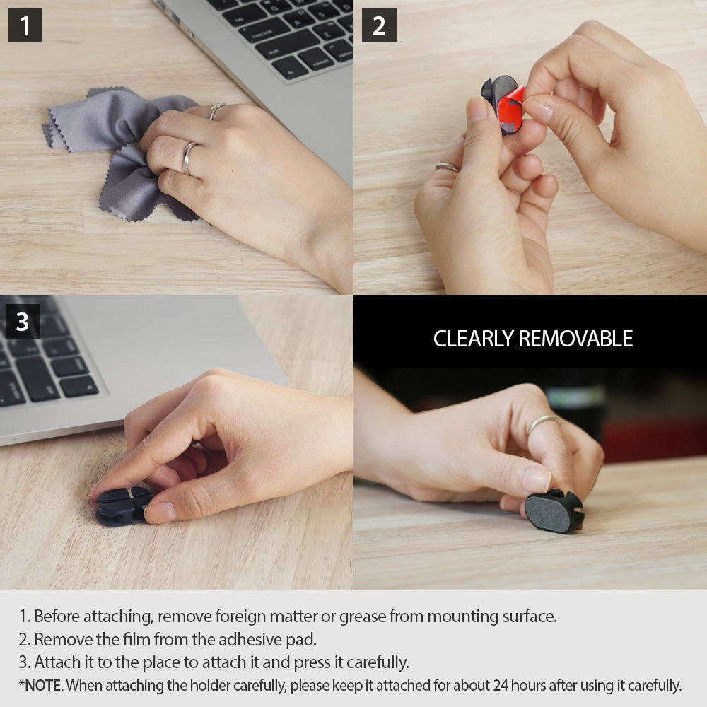 Cable Clip Holder| 6 Pack