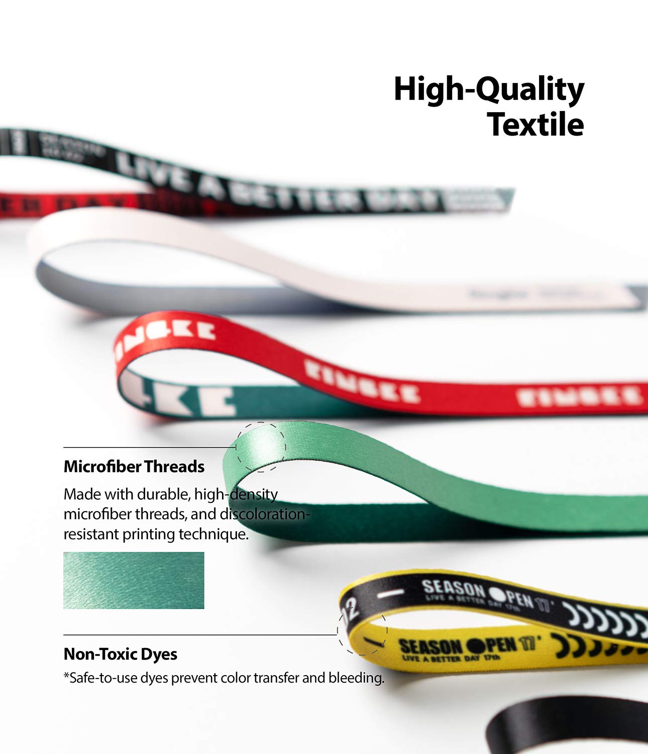 Slim | Band Strap| Neon Yellow
