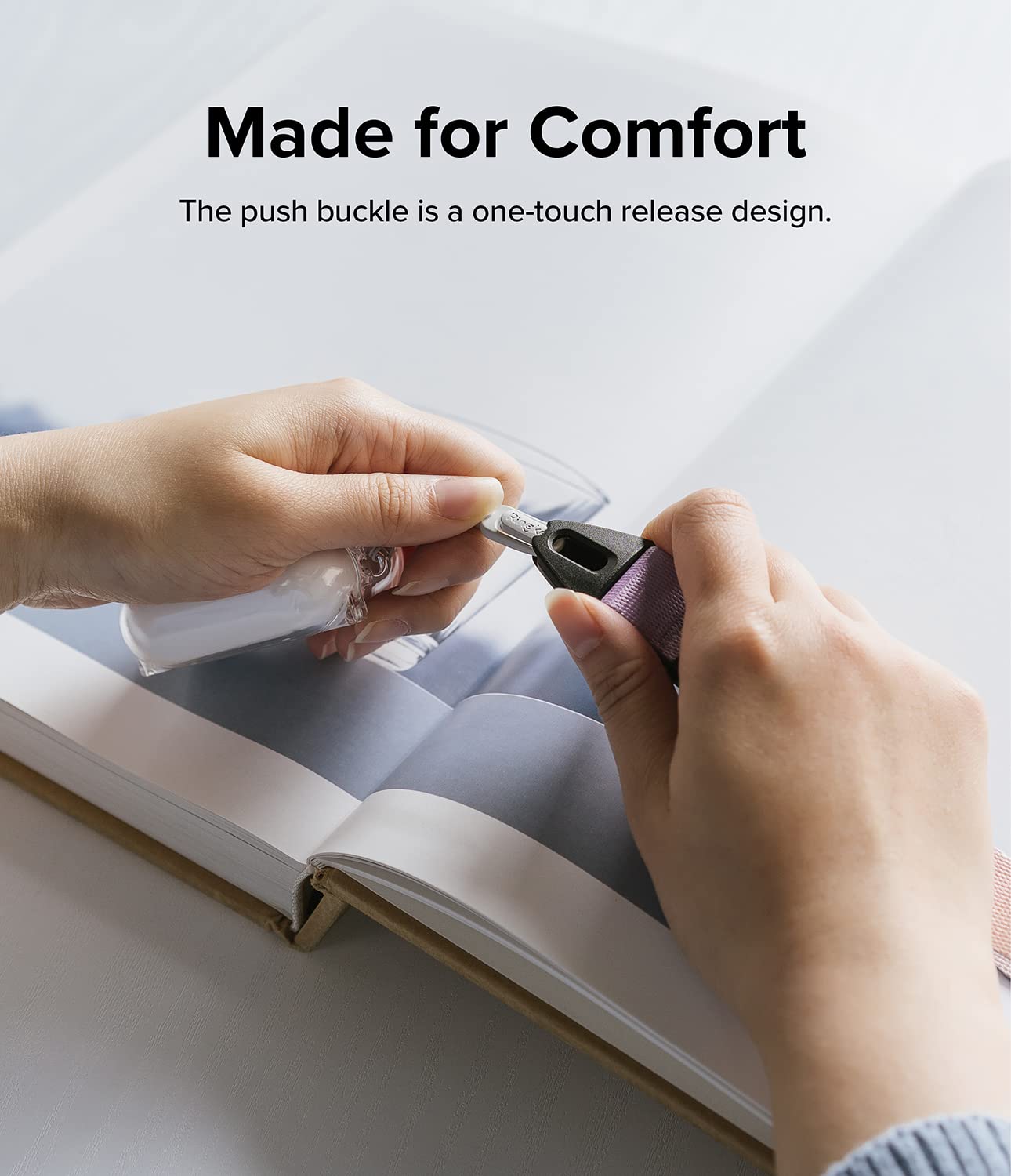 Hand Strap Designed for Camera Strap and Phone Strap | Aurora