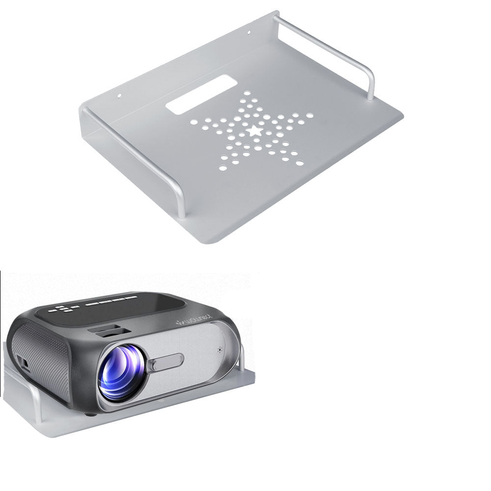 Mini Projector Tray Bracket Wall Mount Projector Stand Perfect for Meeting Rooms, Classroom, Home Use Decoration Tray