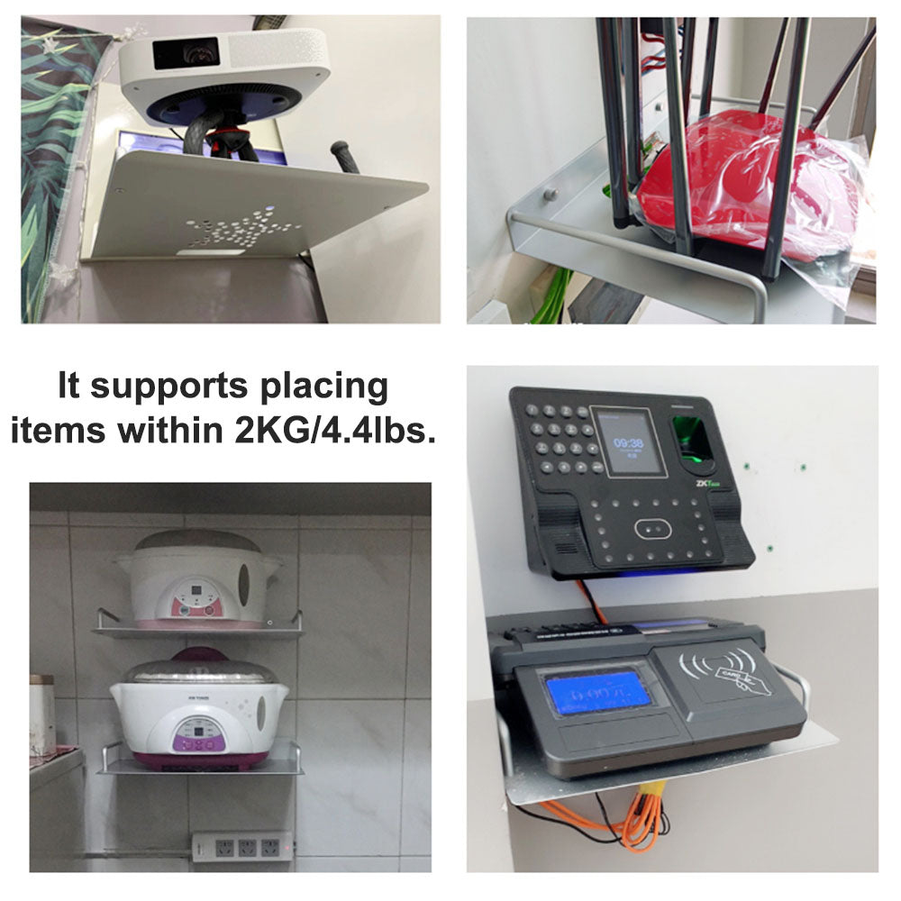 Mini Projector Tray Bracket Wall Mount Projector Stand Perfect for Meeting Rooms, Classroom, Home Use Decoration Tray