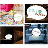 LED Message Bubble Light Box Wall Decoration DIY Handwriting Letter Message Board LED Drawing Box with 3 Marker Pen Eraser Attached & USB Cable