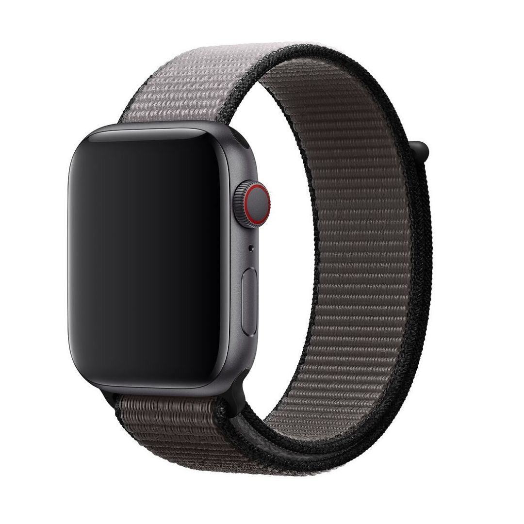 Apple Watch 41mm / 40mm / 38mm | Nylon Sport Strap Watch Band | Anchor Grey