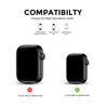 Apple Watch 41mm / 40mm / 38mm | Nylon Sport Watch Band Strap | Black/Purple
