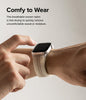 Apple Watch 38 / 40 / 41mm Sports Air Loop Nylon Smartwatch Replacement Bands | Cream