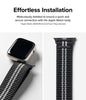 Apple Watch 38 / 40 / 41mm Sports Air Loop Nylon Smartwatch Replacement Bands | Black