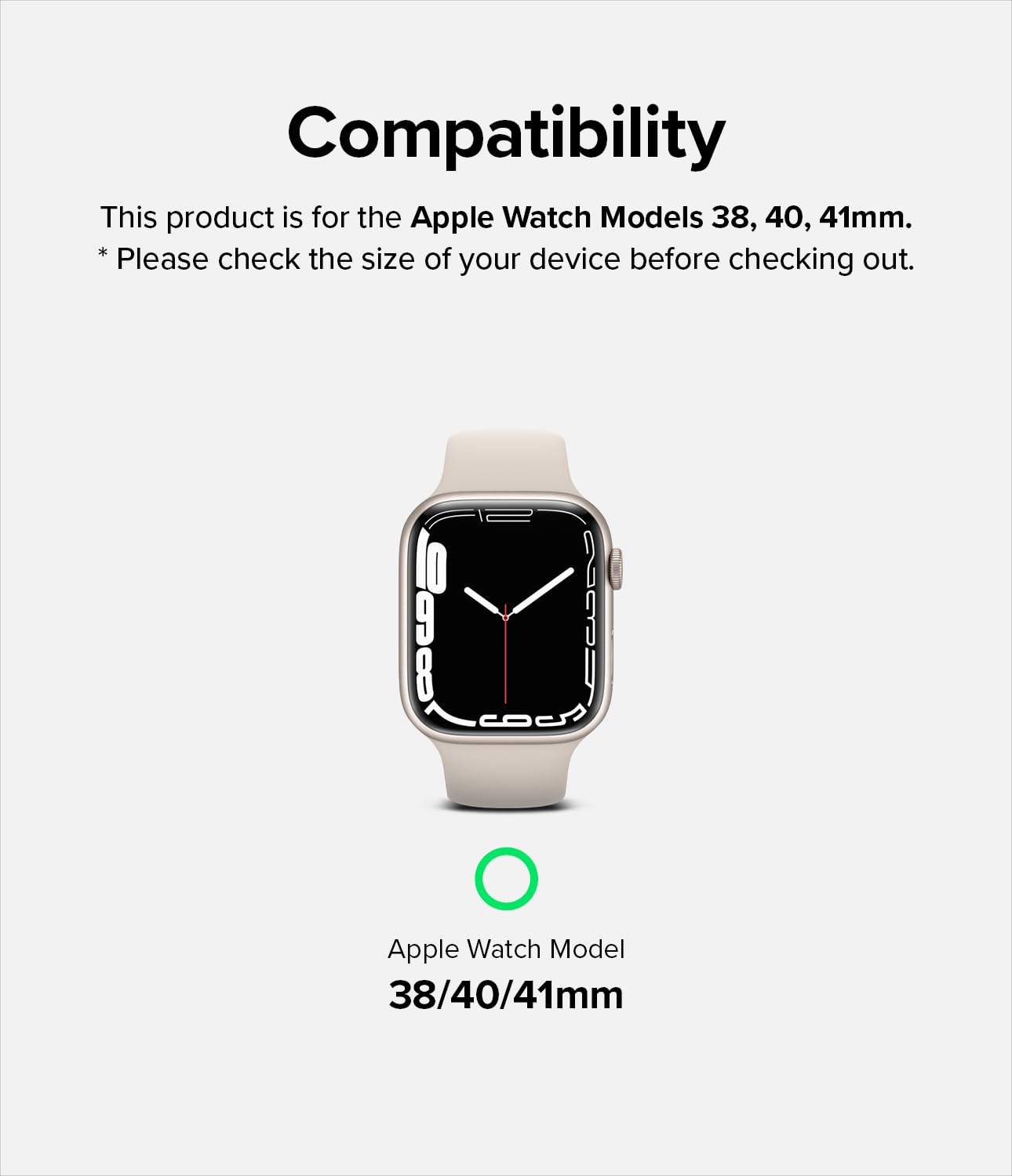 Apple Watch 38 / 40 / 41mm Sports Air Loop Nylon Smartwatch Replacement Bands | Summit White