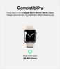 Apple Watch 38 / 40 / 41mm Sports Air Loop Nylon Smartwatch Replacement Bands | Summit White