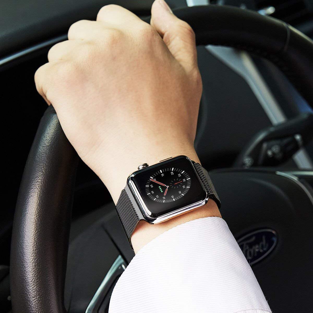 Apple Watch 41mm / 40mm / 38mm | Milanese Magnetic Straps | Red