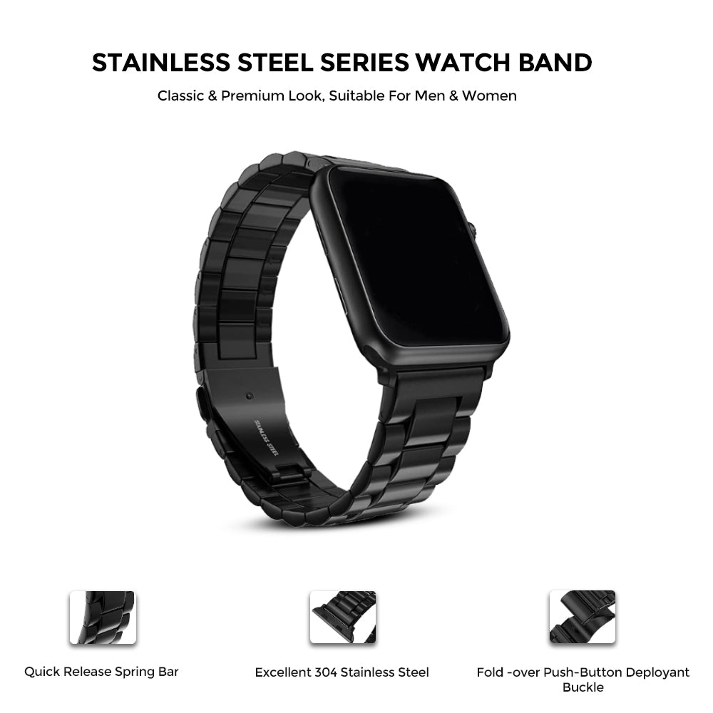 Apple Watch Ultra 49mm / 45mm / 44mm / 42mm | Metal Straps | Rose Gold