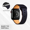 Apple Watch 41mm / 40mm / 38mm | Leather Watch Band Strap | Brown