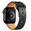Apple Watch Ultra 49mm / 45mm / 44mm / 42mm | Leather Straps| Black