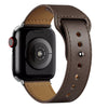 Apple Watch Ultra 49mm / 45mm / 44mm / 42mm | Leather Straps| Dark Brown