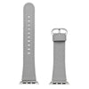 Apple Watch 41mm / 40mm / 38mm | Leather Watch Band Strap | Grey