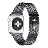 Apple Watch Ultra 49mm / 45mm / 44mm / 42mm | Stainless Steel Bands |Fish scale Pattern | Black