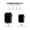 Apple Watch Ultra 49mm / 45mm / 44mm / 42mm | Leather Magnetic Loop Watch Band Strap | Black