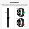Apple Watch Ultra 49mm / 45mm / 44mm / 42mm | Leather Magnetic Loop Watch Band Strap | Red
