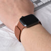 Apple Watch Ultra 49mm / 45mm / 44mm / 42mm | Leather Magnetic Loop Watch Band Strap | Red