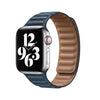 Apple Watch Ultra 49mm / 45mm / 44mm / 42mm | Leather Magnetic Loop Watch Band Strap | Dark Blue