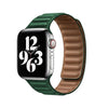 Apple Watch Ultra 49mm / 45mm / 44mm / 42mm | Leather Magnetic Loop Watch Band Strap | Green