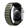 Apple Watch Ultra 49mm / 45mm / 44mm / 42mm | Alpine Loop Band | Black/Green