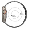 Titanium Metal Watch Band Strap Compatible with Apple Watch Ultra 2 Band 49mm 45mm 44mm 42mm - Titanium Orange