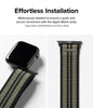 Apple Watch 42 / 44 / 45mm / 49mm Sports Air Loop Nylon Smartwatch Replacement Bands | Burnt Olive