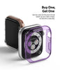 Apple Watch SE /6 /5 /4 40mm Case| Slim Series| Clear + Purple