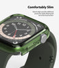 Apple Watch SE /6 /5 /4 40mm Case| Slim Series| Clear + Purple