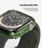 Apple Watch SE /6 /5 /4 40mm Case| Slim Series| Clear + Purple