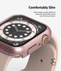 Apple Watch SE /6 /5 /4 40mm Case| Slim Series| Clear + Purple