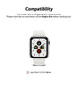 Apple Watch SE /6 /5 /4 40mm Case| Slim Series| Clear + Purple