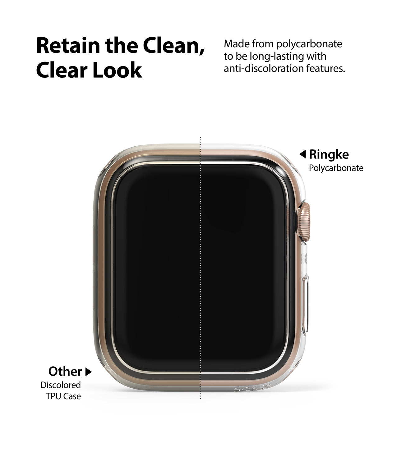 Apple Watch SE /6 /5 /4 40mm Case| Slim Series| Clear + Purple