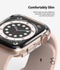 Apple Watch SE /6 /5 /4 40mm Case| Slim Series| Clear + Purple