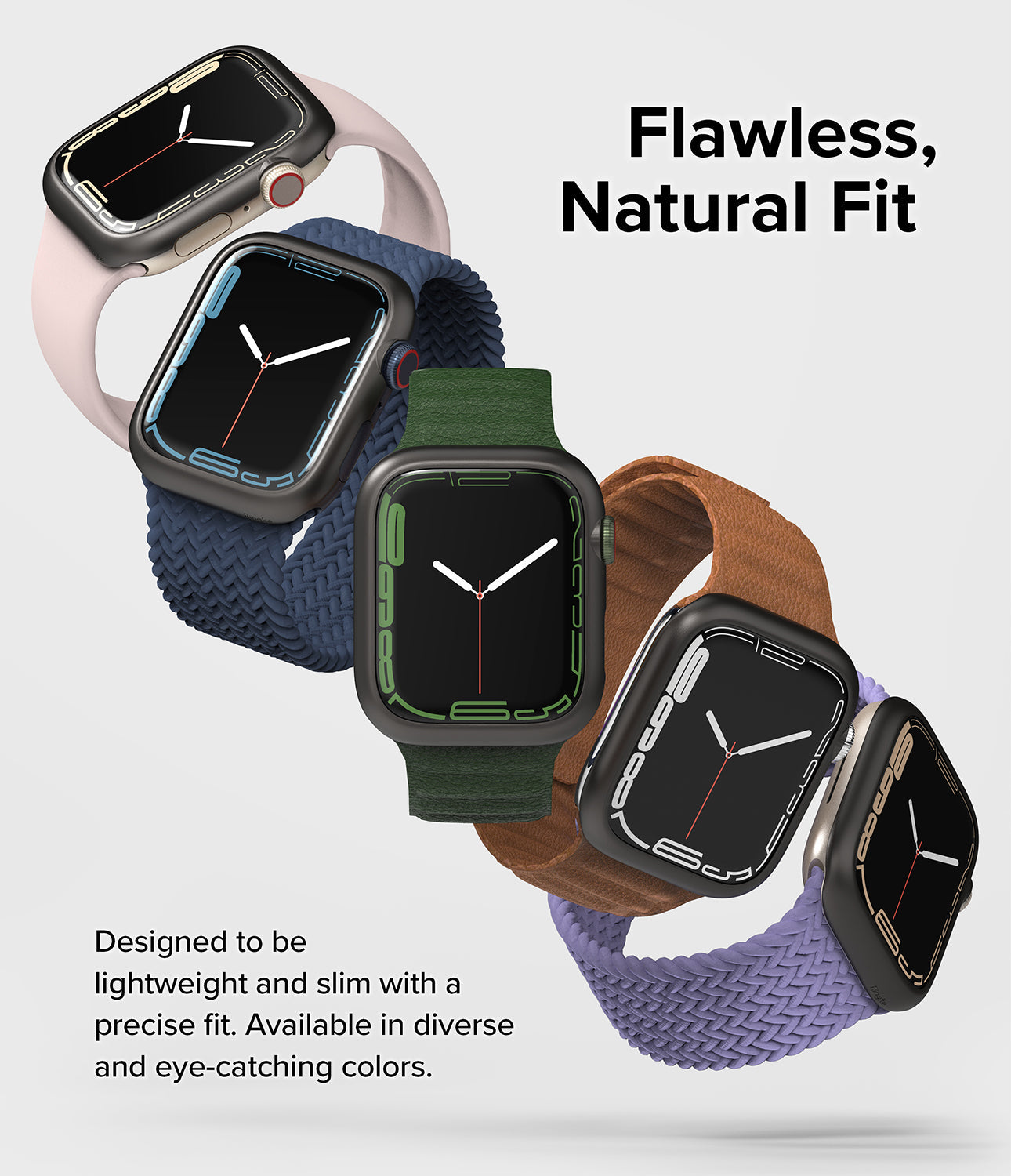 Apple Watch 8 / 7 45mm | Bezel Styling| Grey (45-06)