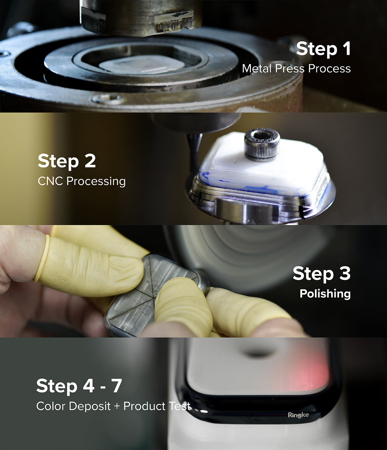 Apple Watch 8 / 7 45mm | Bezel Styling| Graphite (45-12)