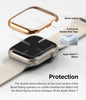 Apple Watch 8 / 7 41mm | Bezel Styling| Rose Gold (41-02)