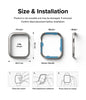 Apple Watch 8 / 7 41mm | Bezel Styling| Silver (41-09)
